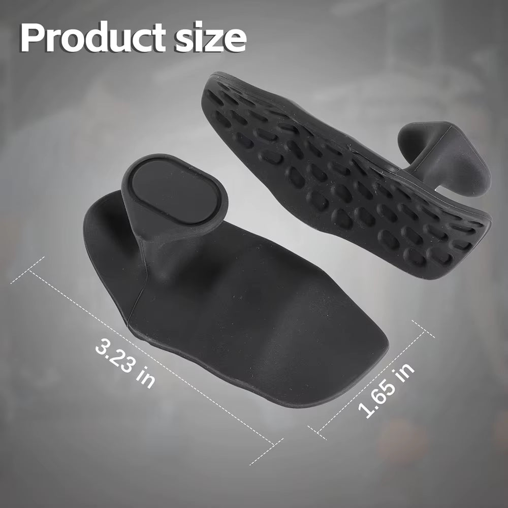 Anti-Slip Workout Grips Ergonomic Rubber Hand Protector Grips for Weight Lifting Pull-Ups Gym Training - Unisex Fitness Gloves